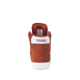 Supra Mens VAIDER High Top Shoes Bossa Nova/white | US-32132